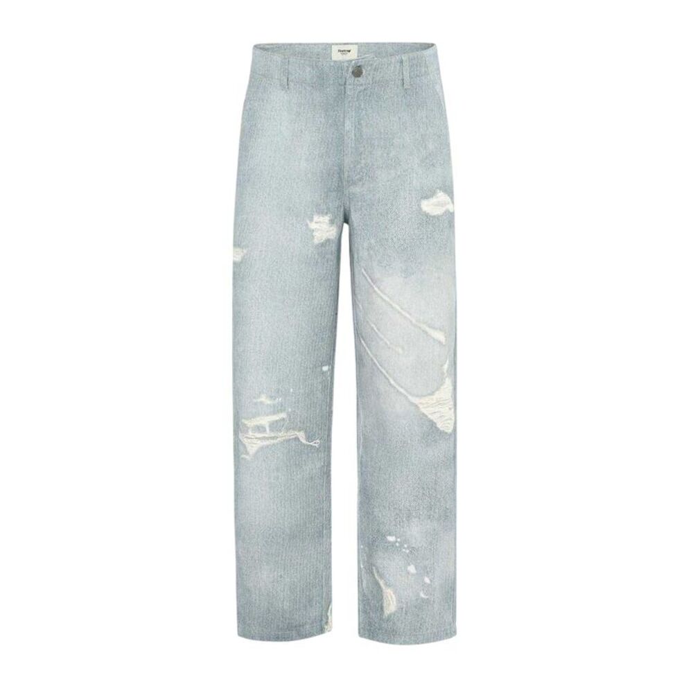 Firetrap Mens Relaxed Fit Jeans / Blue
